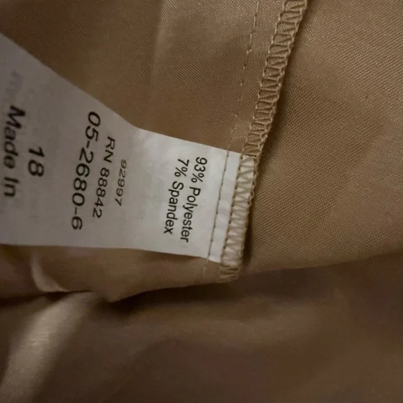 Eloquii One-Shoulder Satin like Dress in Gold NWT - Picture 7 of 12